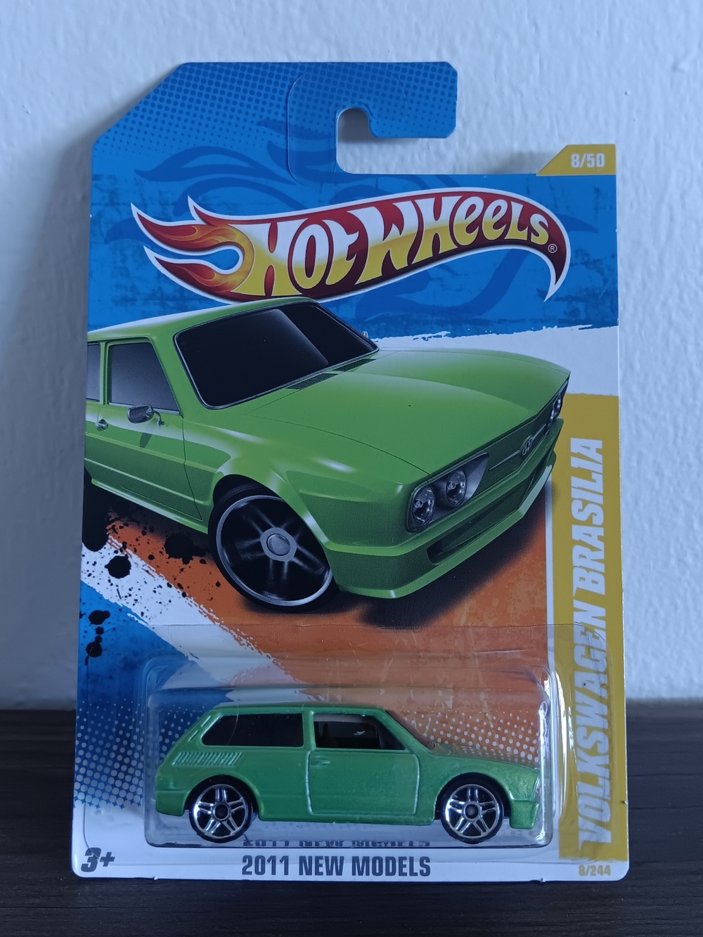Hot Wheels Volkswagen Brasilia 2011 New Models - Green